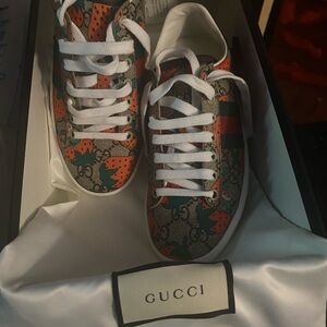 Gucci Vibrant Patterned Sneakers